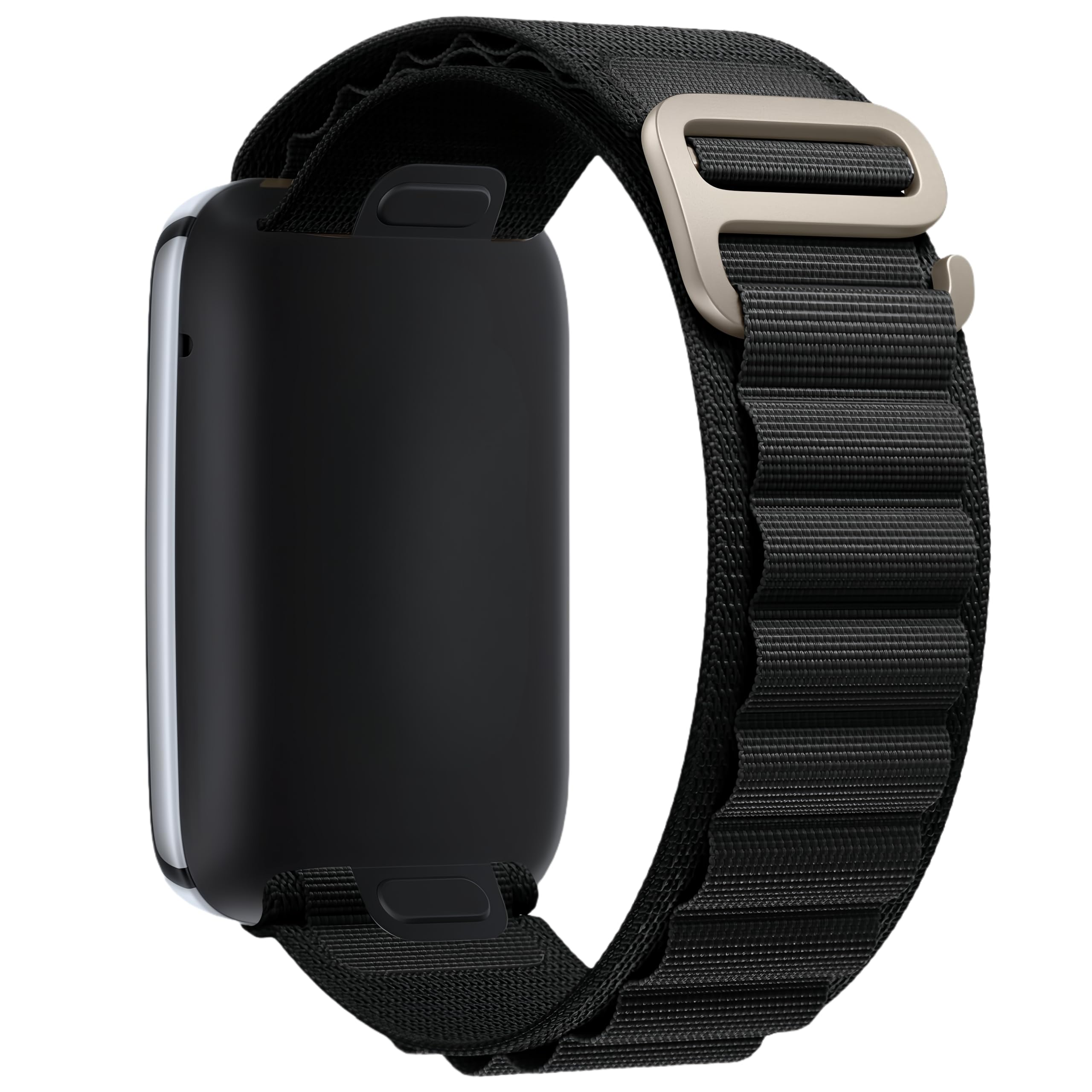 Nylon Loop Band Compatible with Apple Watch Ultra3/2/1 SE3/2/1 Series11/10/9/8/7/6/5/4/3/2/1 – Verstellbares, leichtes, atmungsaktives G-Hook-Outdoor-Armband für (38/40/41/42/44/45/46/49 mm)