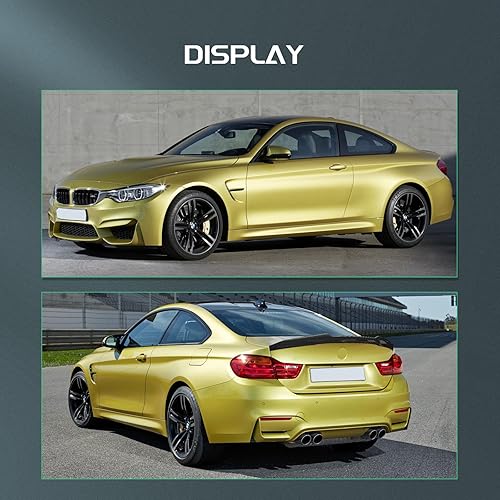 Miniatura 179 de SCITOO Spoiler Wing GT Style Universal 52" ABS Brillante Carbono Aspecto Trasero Alerón Alerón