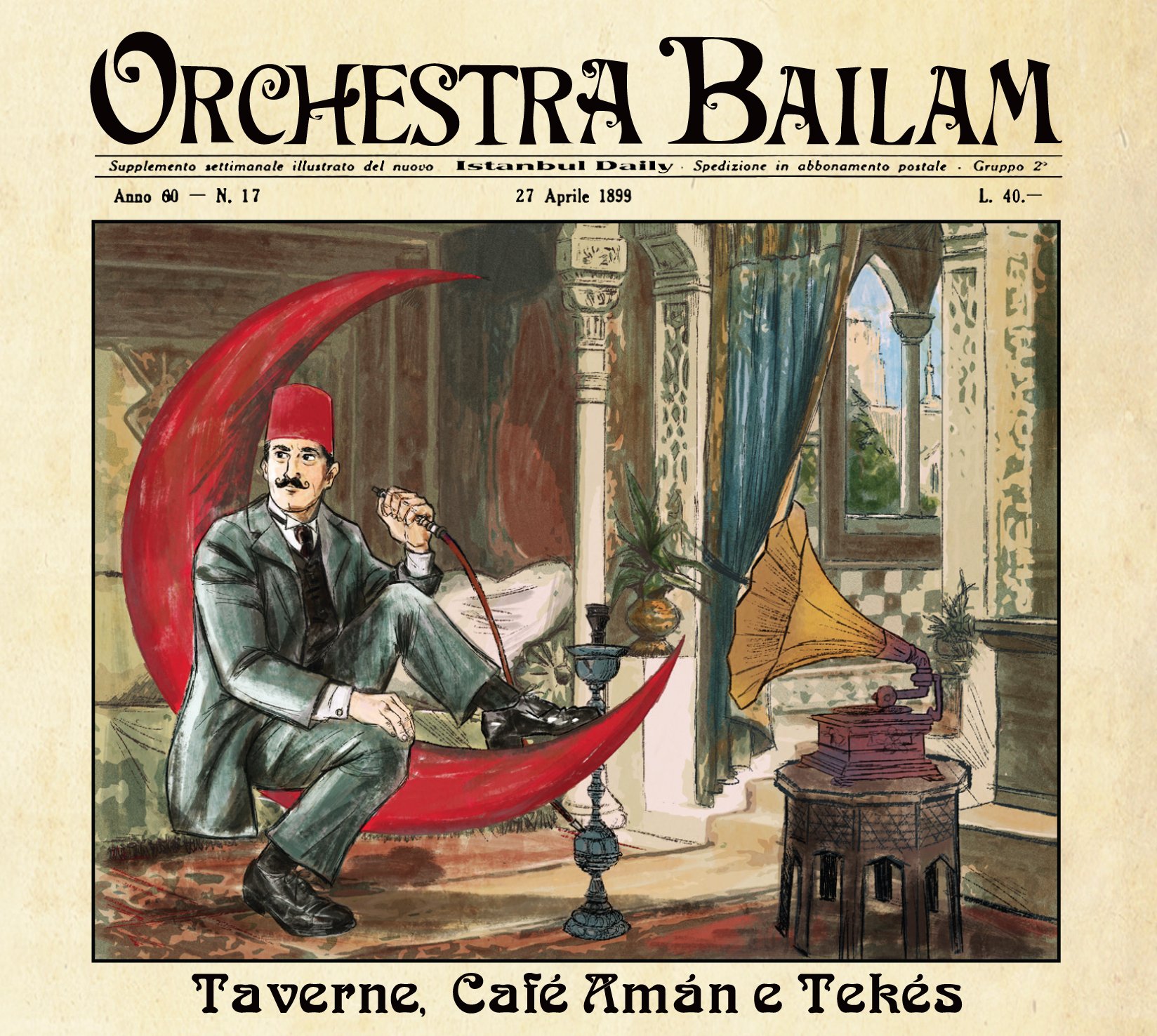 Taverne, Café Amán E Tekés
