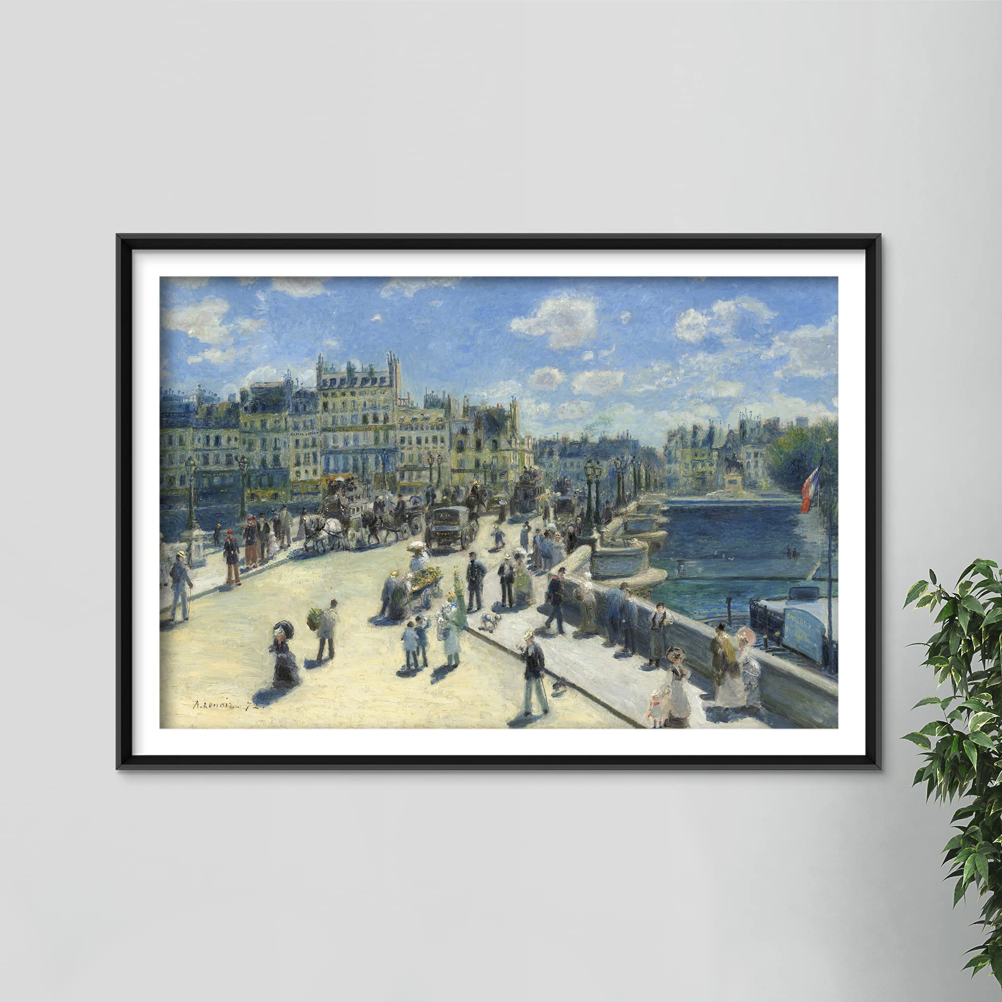 Amazon.com: Textured Paper - Pierre Auguste Renoir - Pont Neuf