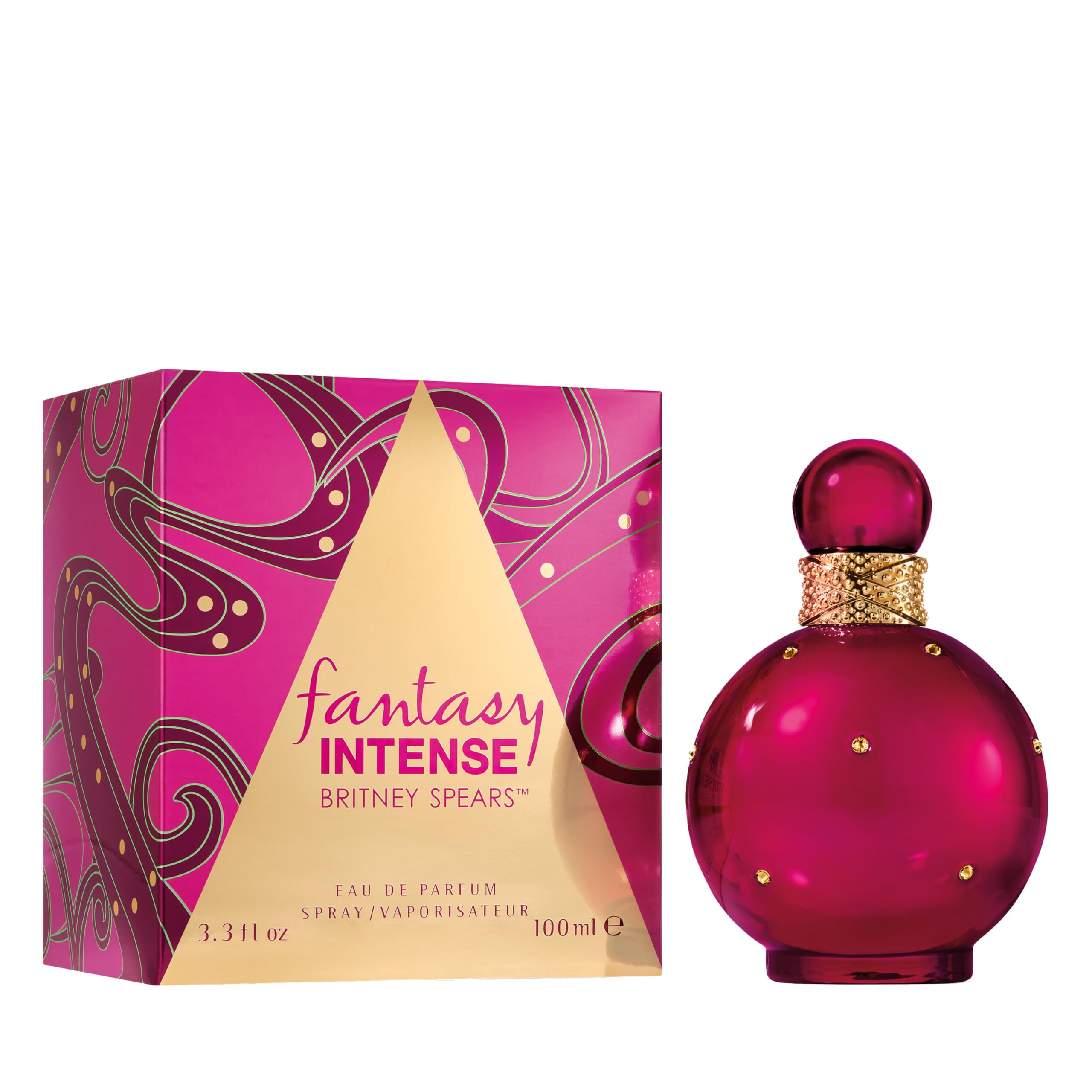 FANTASY BRITNEY SPEARS Fantasy Intense Eau De Parfum Intense EDPI, Spray Para Mujer, 3.3 Fl Oz, 100 ml