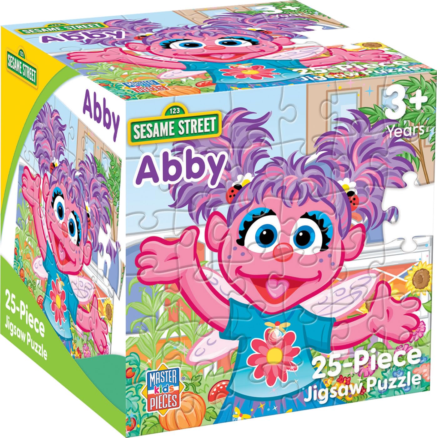Sesame Street Abby 25pc Puzzle - Jigsaw Puzzle with Vibrant Artwork and Durable Pieces - Fun Family Activity, Brain Challenge, and Educational Entertainment for Kids, Teens, and Adults