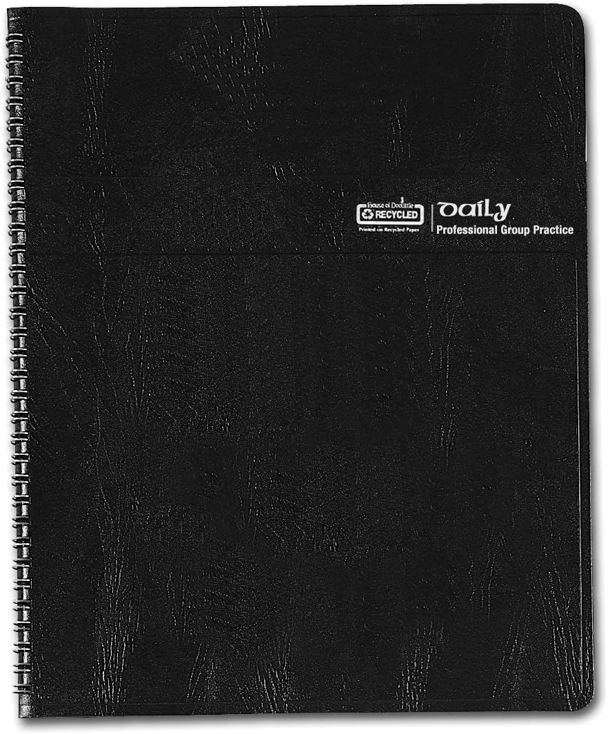 House of Doolittle Daily Group Practice 8-Person Planner (2 Volumes), 8 x 11 Inches 12 Months January 2014 to December 2014, Recycled (HOD28102)