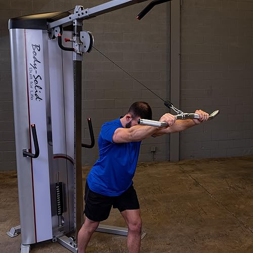 Miniatura 2 de Body-Solid Herramientas de gimnasio en casa Aluminio LAT Pulldown Curl Bar Attachment