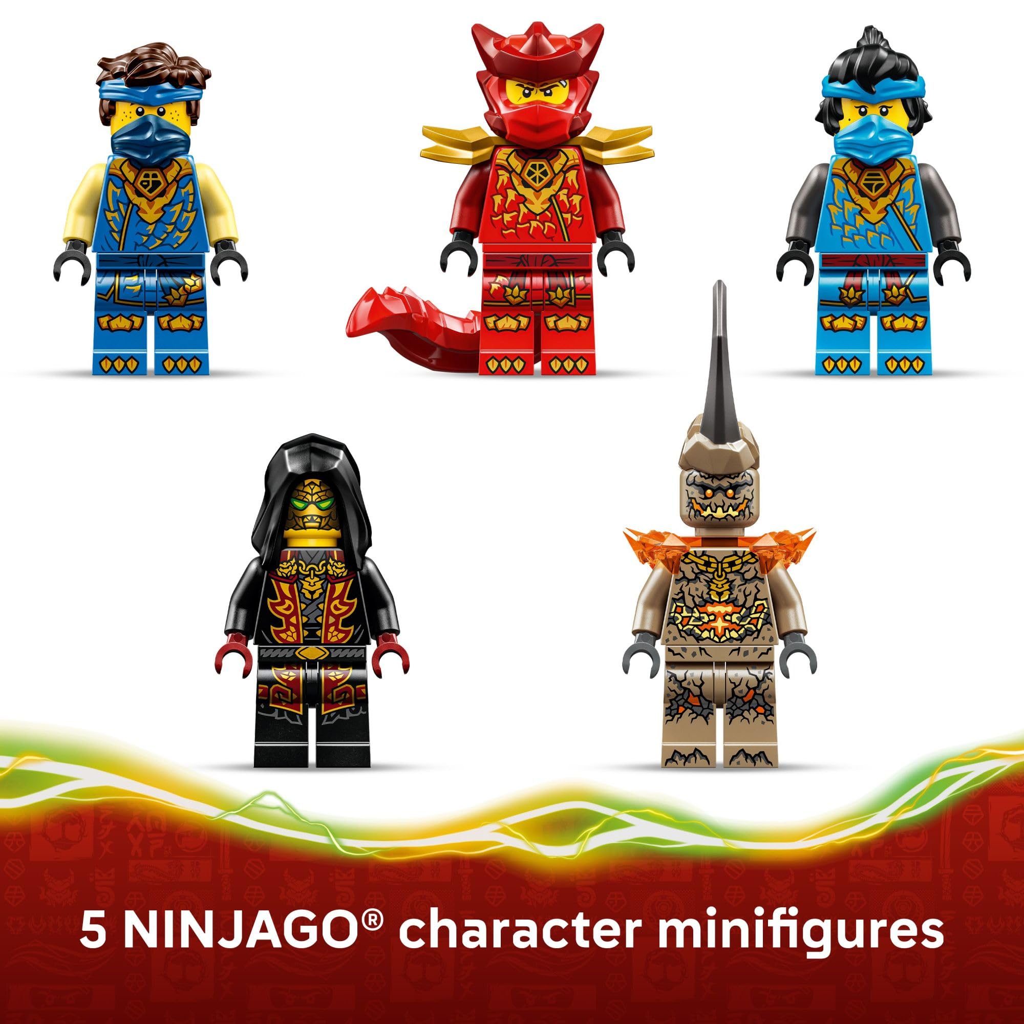 Amazon.com: LEGO NINJAGO Jay's Transforming Car 71856 | Building