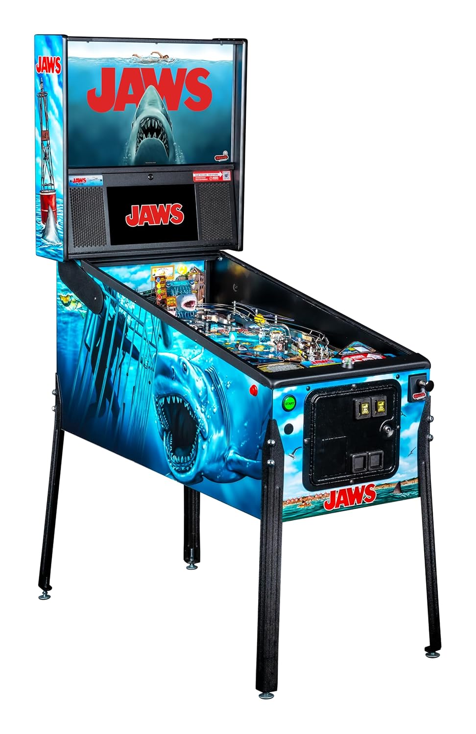 Stern Pinball Jaws with Insider Connected, Pro Edition Arcade Pinball Machine
