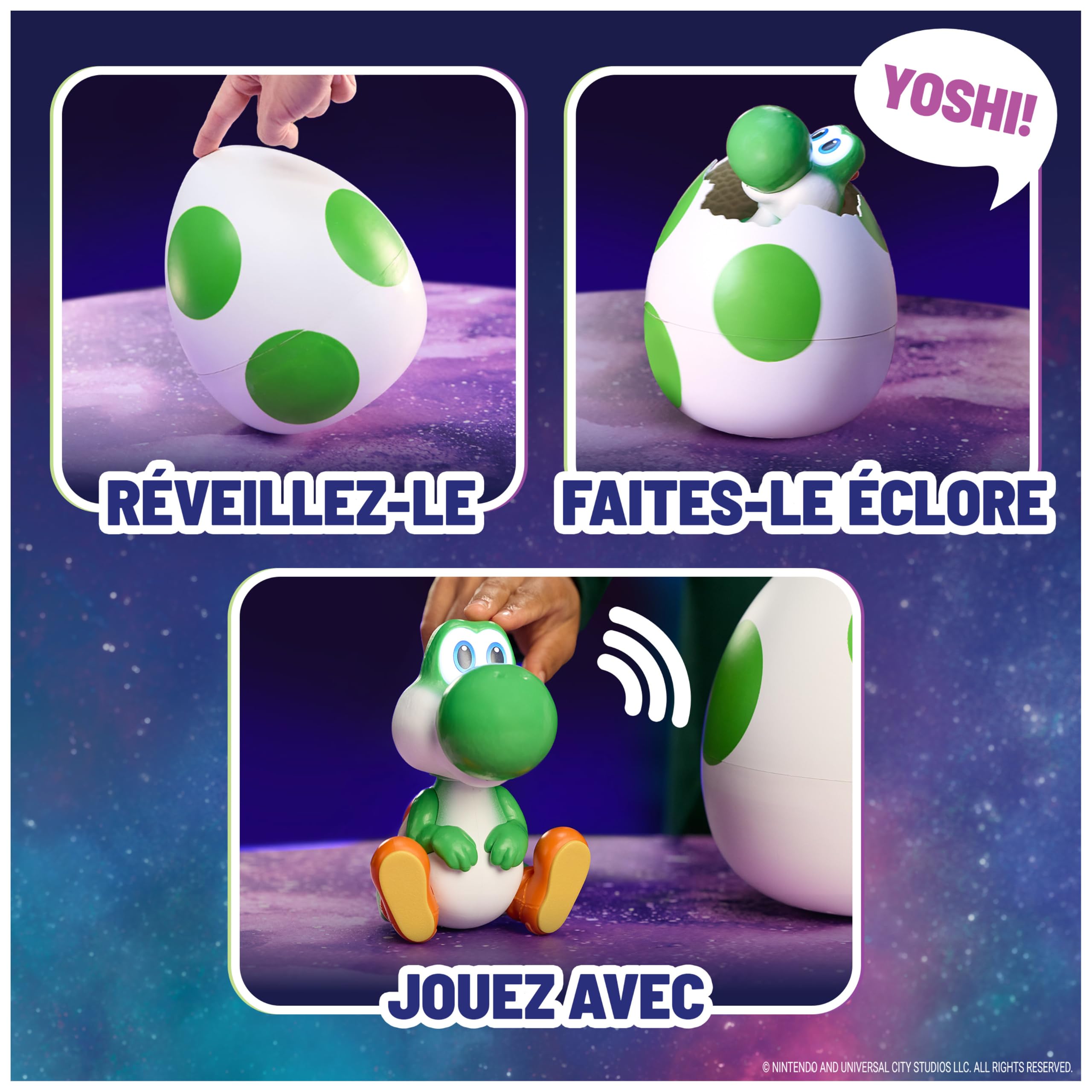 Figurine Yoshi Super Mario Galaxy Le Film Jouet Enfant 4 Ans+