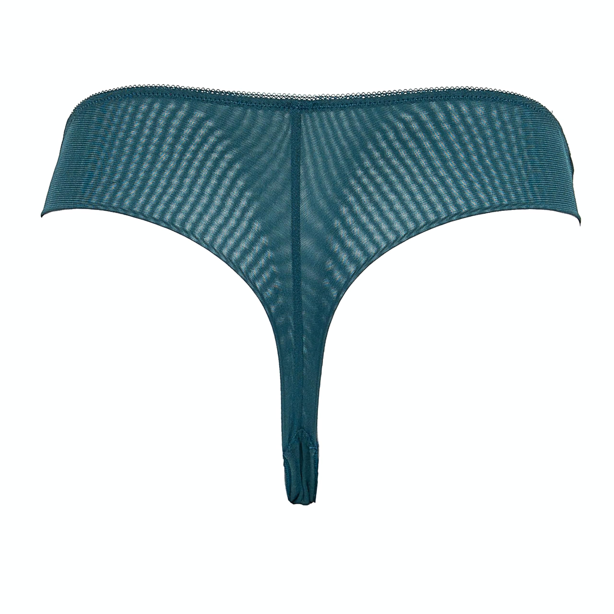 Huit Tanga de Encaje Floral para Mujer