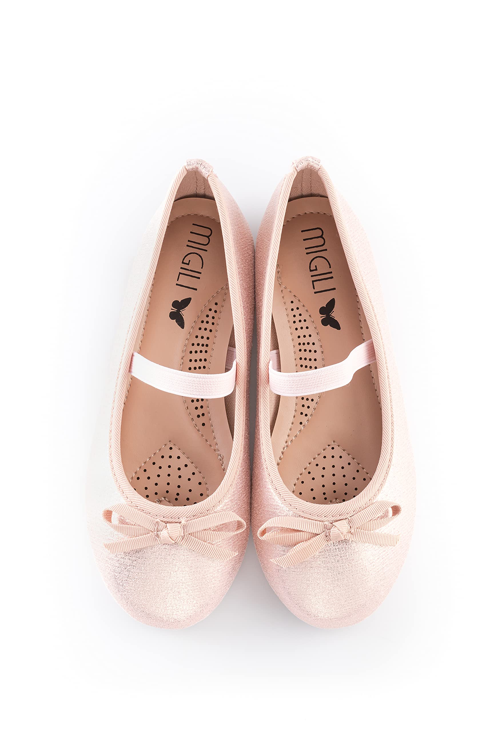 Ballerines Filles Platine - Girls Ballet Flats Platinum