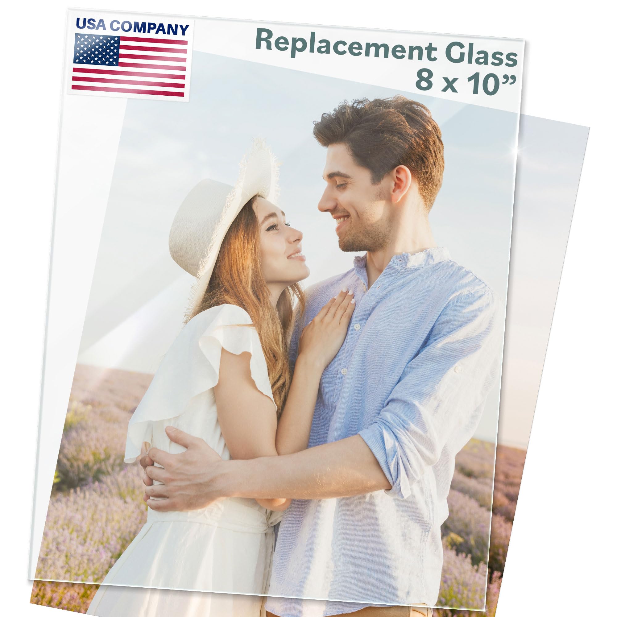 Verre de rechange pour cadre photo 20x25 transparent lot de 3 Langdon House