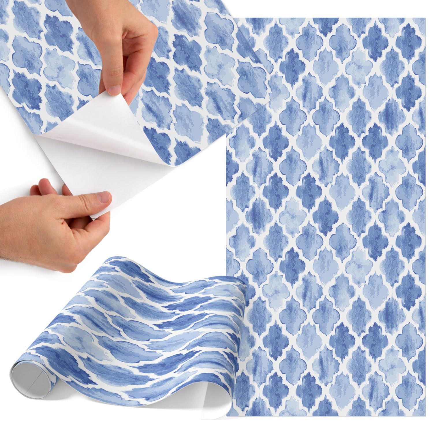 Plástico adhesivo para muebles lavable que renueva frentes de cocina envejecidos