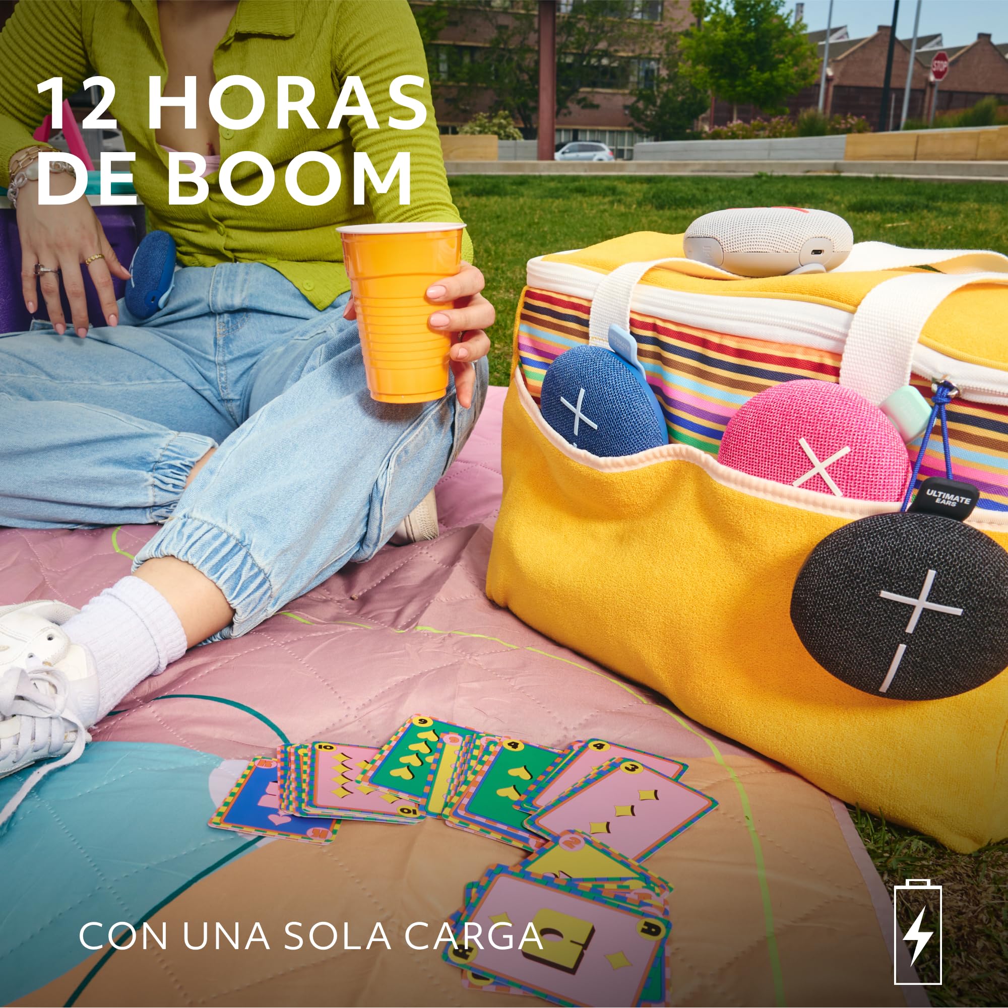 Ultimate Ears MINIROLL, Altavoz Bluetooth Resistente al Agua