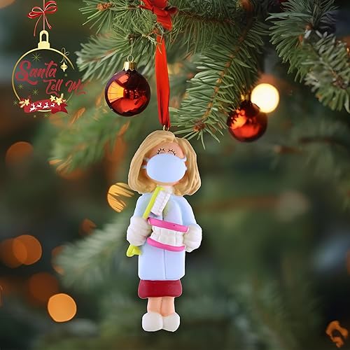 Miniatura 4 de Adorno de dentista personalizado, regalos de dentista 2024, adorno dental, regalos de graduación, regalo para estudiantes dentales, regalo