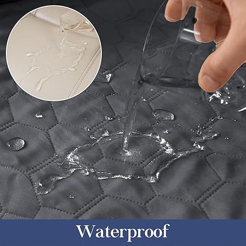 Miniatura 3 de Funda impermeable para silla reclinable, funda antideslizante para sofá reclinable, protector de muebles, funda de sofá lavable para perros y niños,