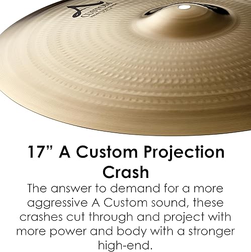 Miniatura 3 de Zildjian Un platillo de proyección personalizada - 17 pulgadas