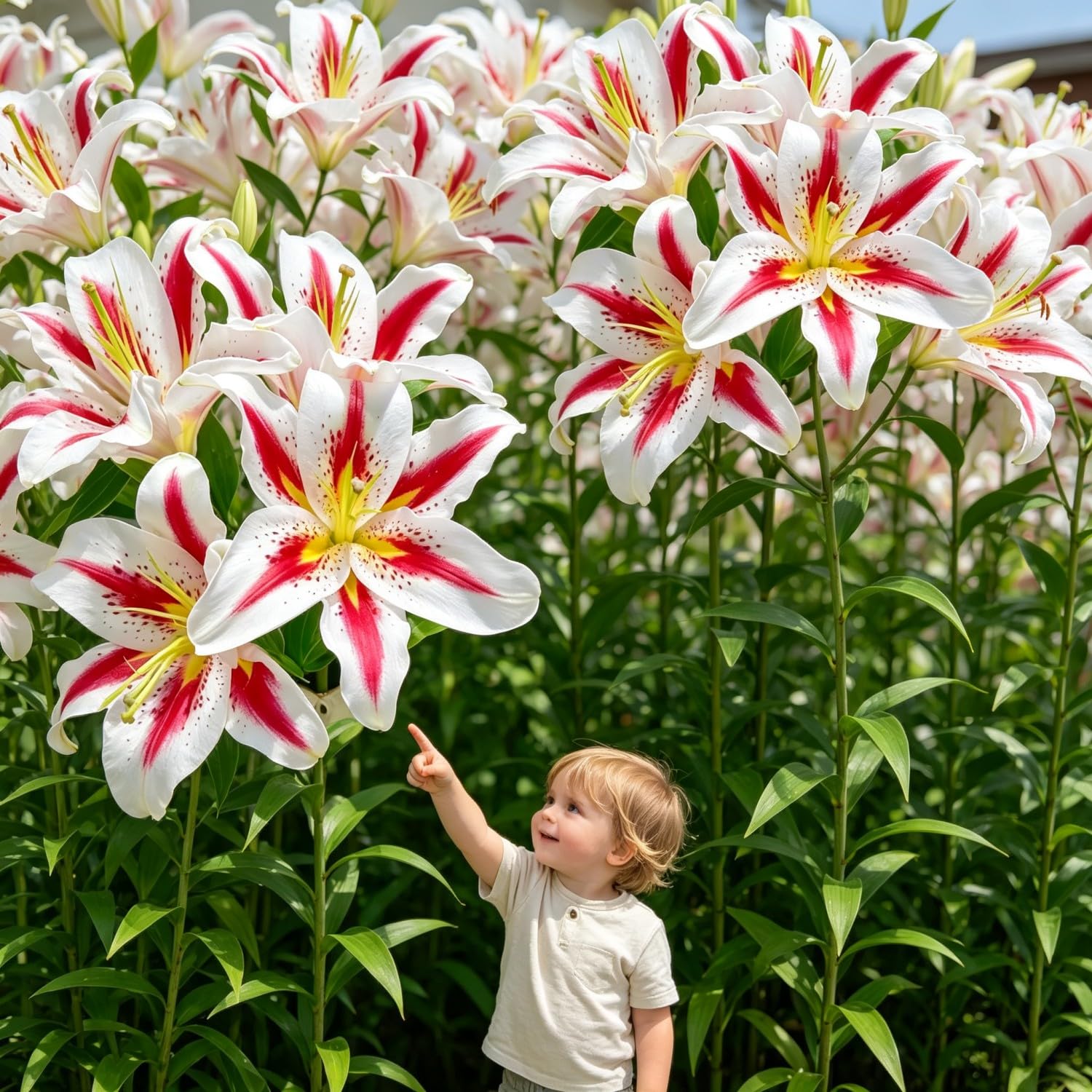 Giant Lily Seed-Aromatic,Hardy,Perennial,Excellent Display for Garden