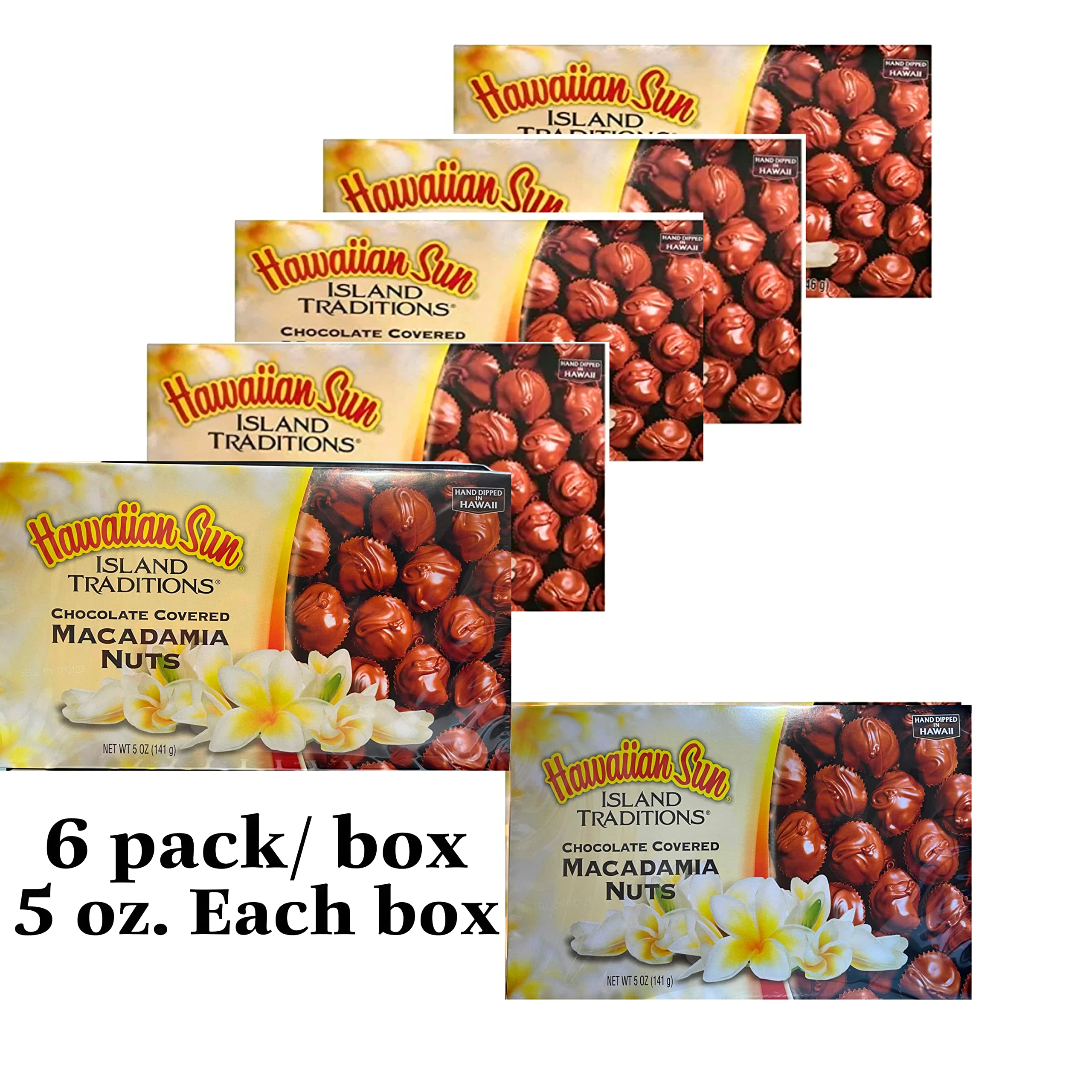 Amazon.com : Hawaiian Sun Island Traditions Chocolate Covered