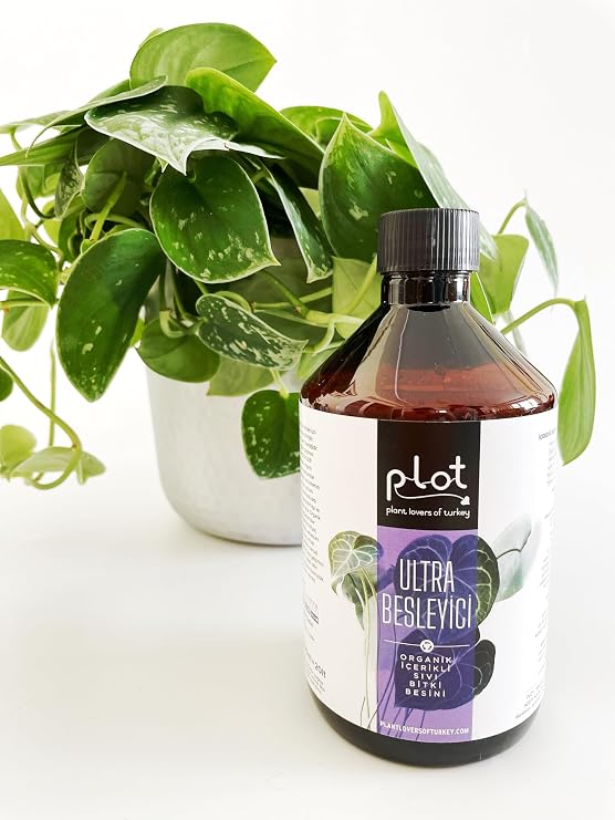 PLOT Ultra Besleyici Bitki Besini 500 ml Çiçekli ve Çiçeksiz Tüm Bitkiler İçin Doğal Sıvı Besin