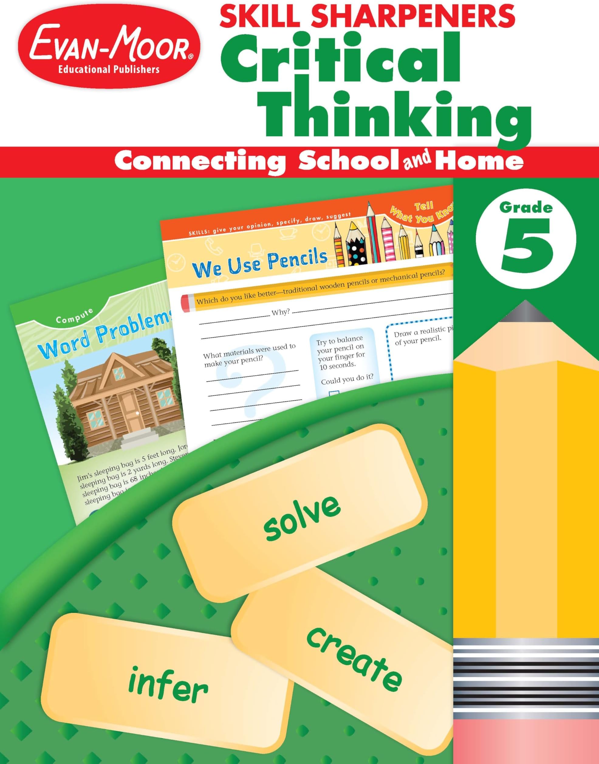 Skill Sharpeners Critical Thinking, Grade 5