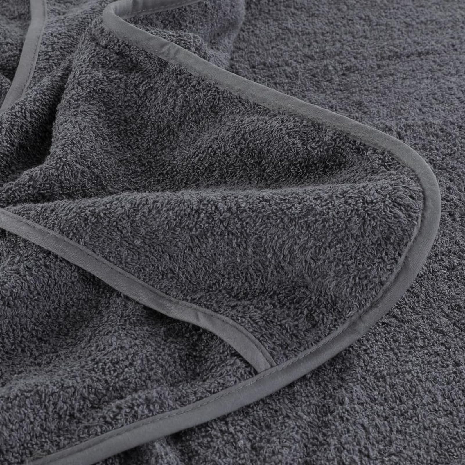 Telo Mare microfibra – leggero, fine e ad asciugatura rapida - Asciugamano Microfibra Grande - telo mare XXL - 100% riciclato,Asciugamani da Spiaggia 4pz Antracite 60x135 cm Tessuto 400 GSM