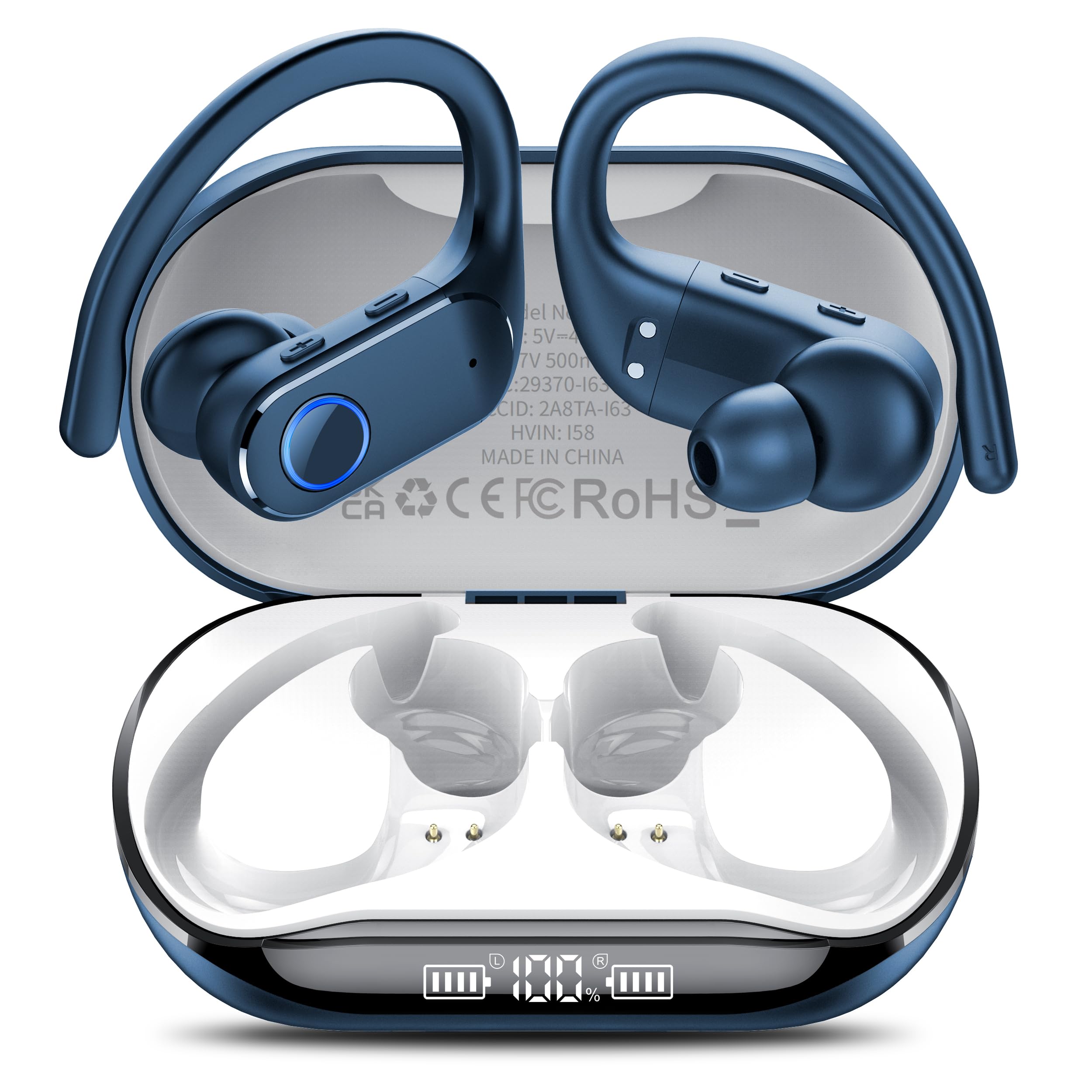 Poounur Active Noise Cancelling Earbuds