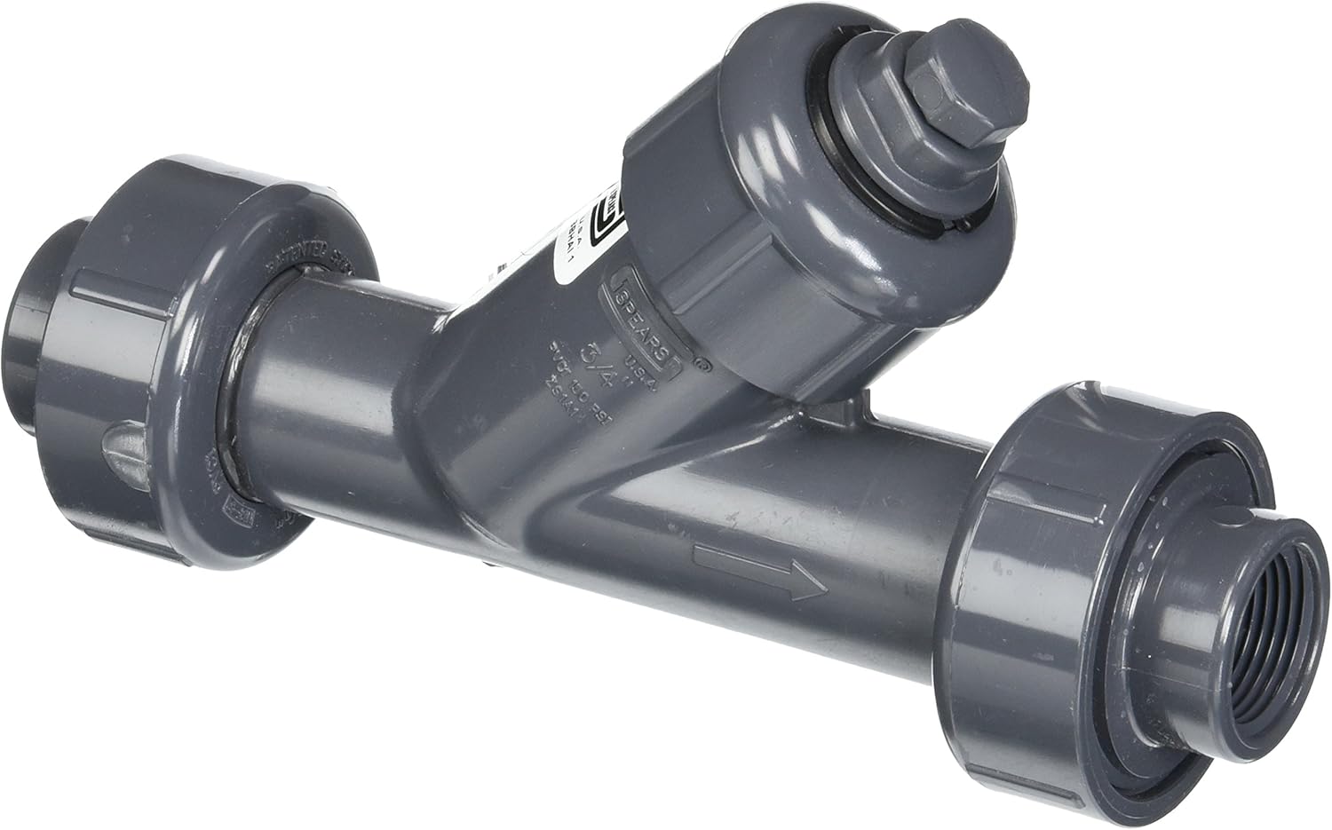 Spears 162B007 PVC Schedule 80 YCheck Valves Industrial