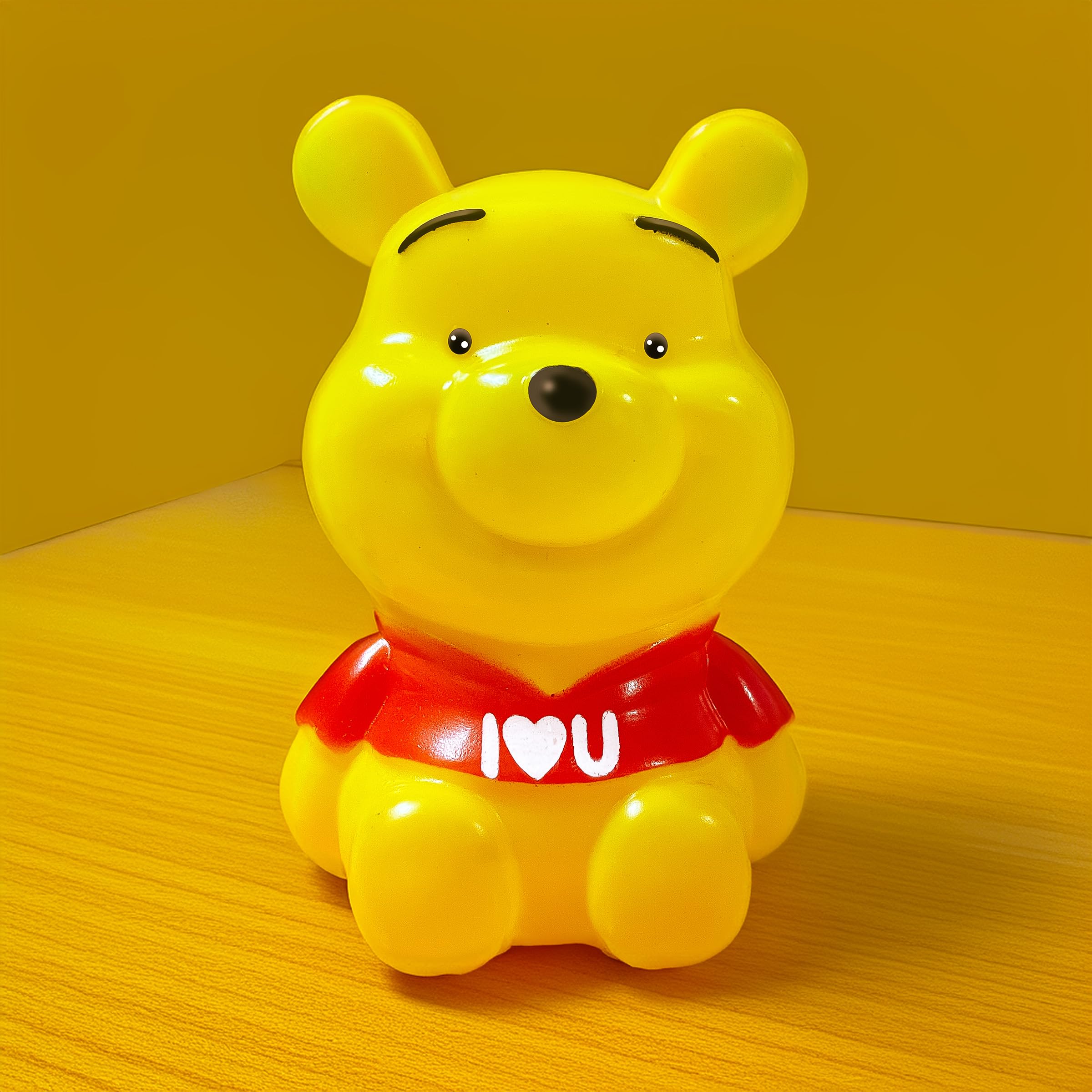 Yellow Piggy Bank for Kids, I Love You Design, Piggy Bank for Kids - Adorable Savings Bank with Easy-Open Cap - Perfect for Teaching Children to Save (B0DCT5RSC8) Amazon Price History, Amazon Price Tracker