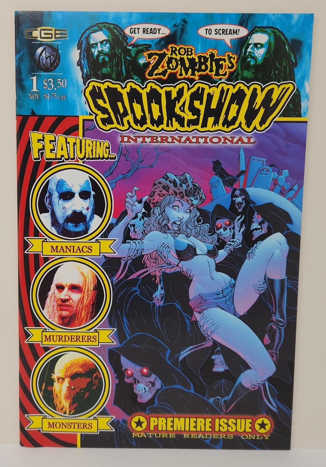 Rob Zombie's Spookshow International 1 Rob Zombie Books