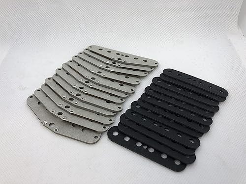 Pastilla Strat de bobina única que hace bobinas planas - Gris - 12 bobinas