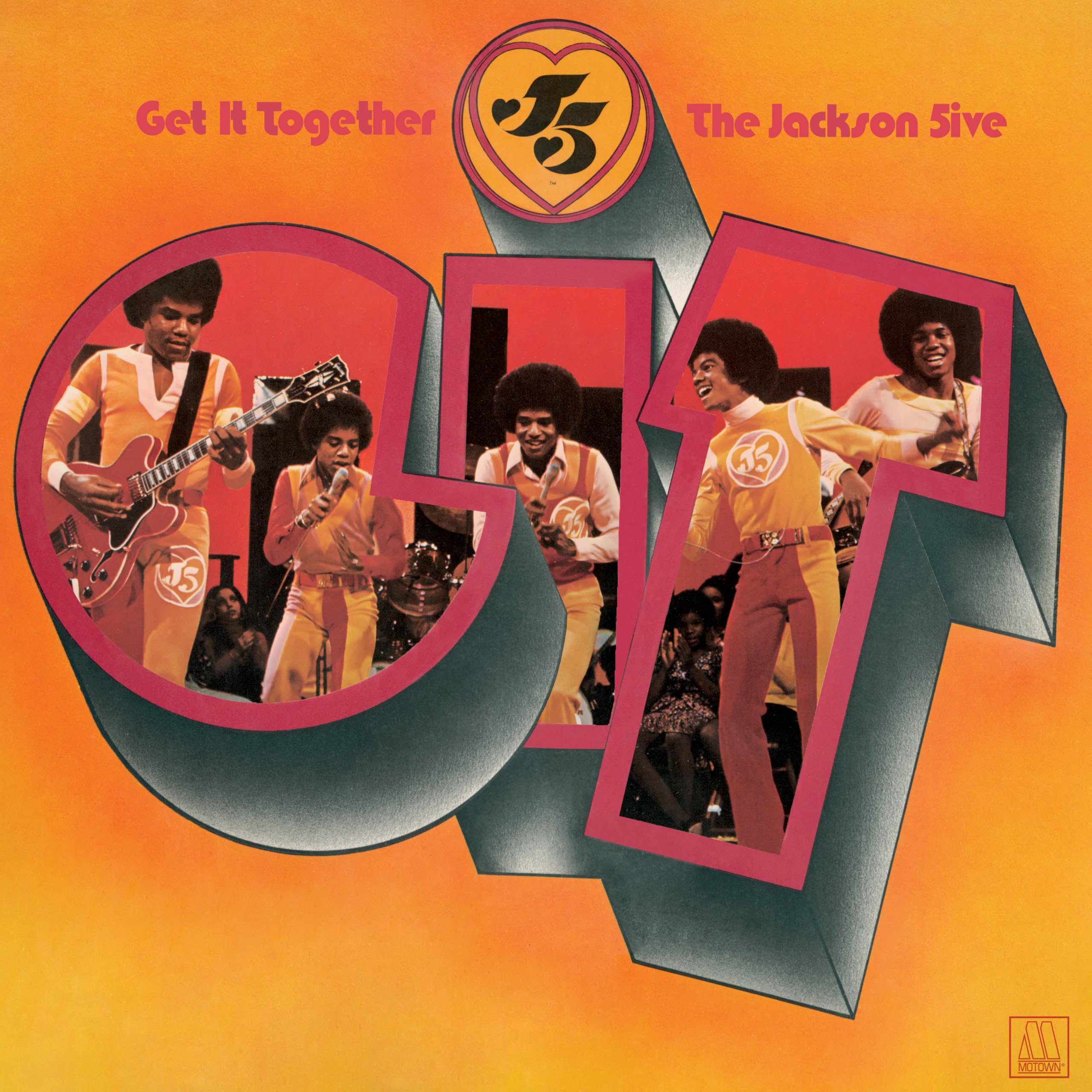 JACKSON FIVE, The - Get It Together (reissue) - LIMITED RED VINYL LP