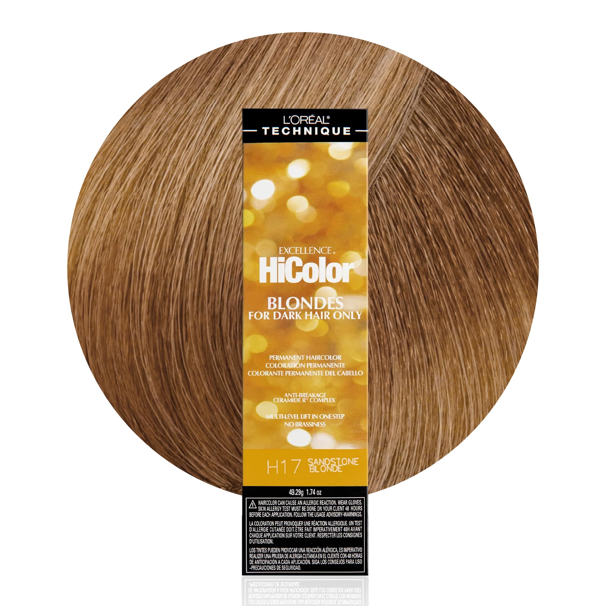 L'Oreal Paris Excellent High Color Permanent Hair Color,Sandstone Blonde 1.74oz Sandstone Blonde