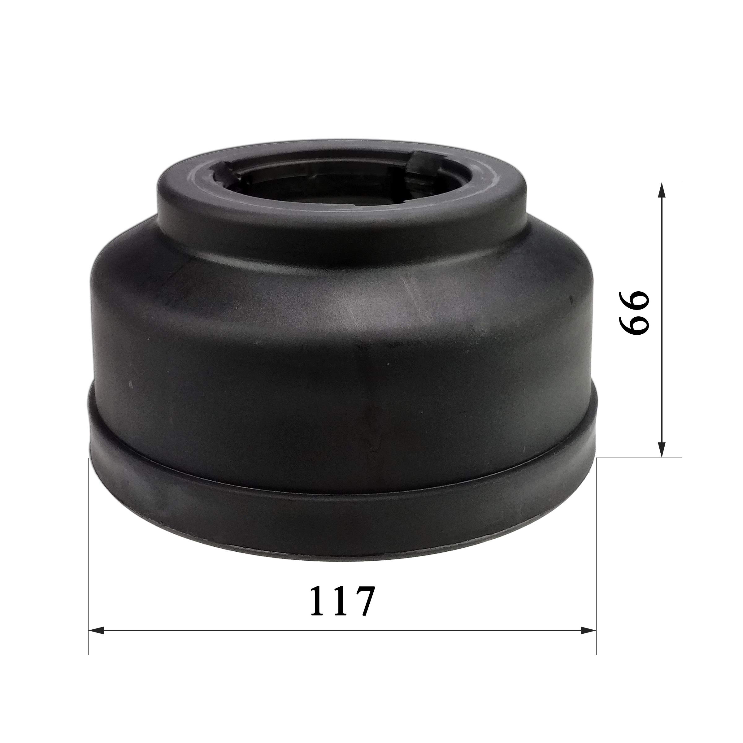 Stix Spannhaube für Schnellspannmutter Wuchtmaschine Welle 117 mm Breit Drucktopf
