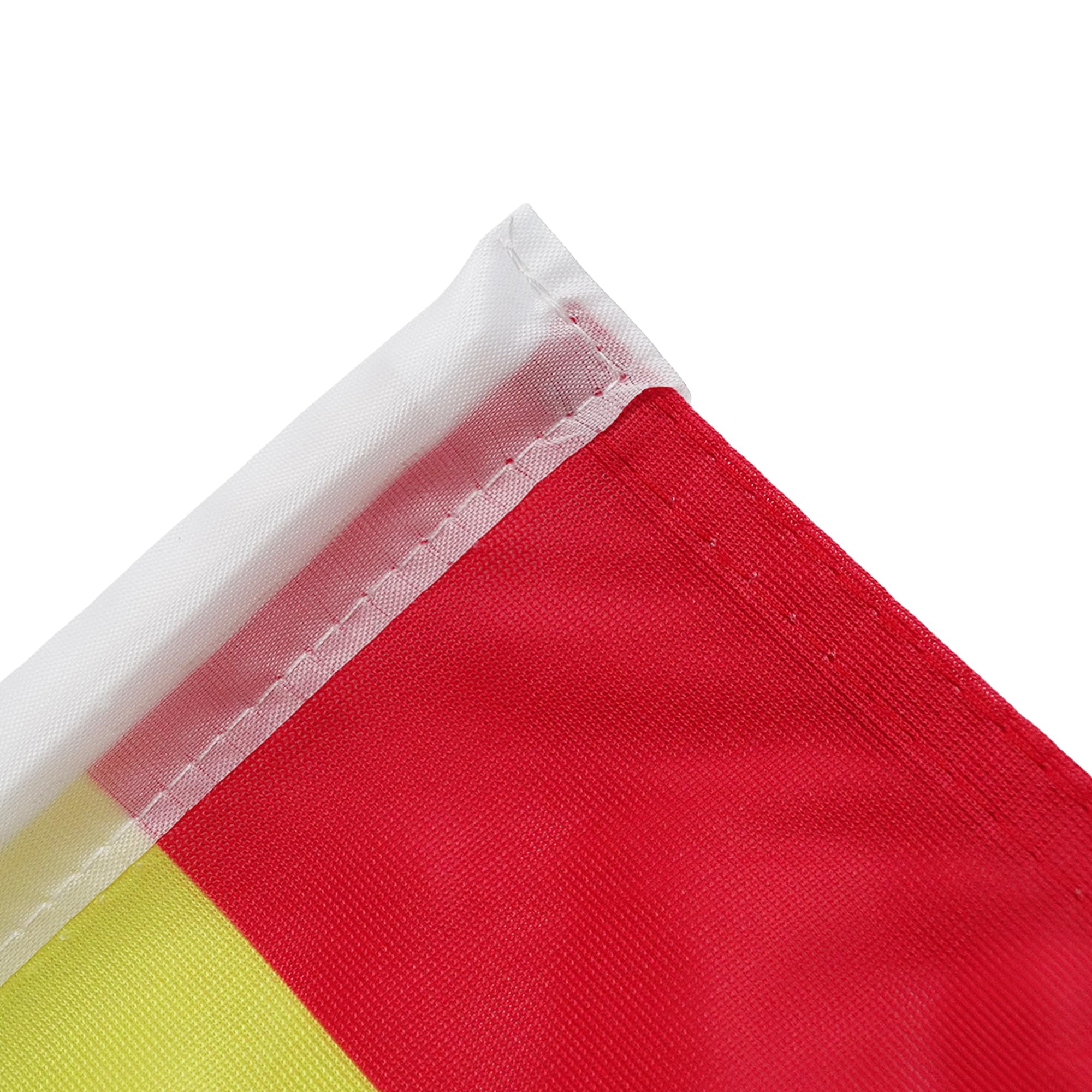 Spain Car Flag 18'' x 12'' - Spanish Car flags 30 x 45cm - Banner 18x12 INCHES PLASTIC STICK - AZ FLAG