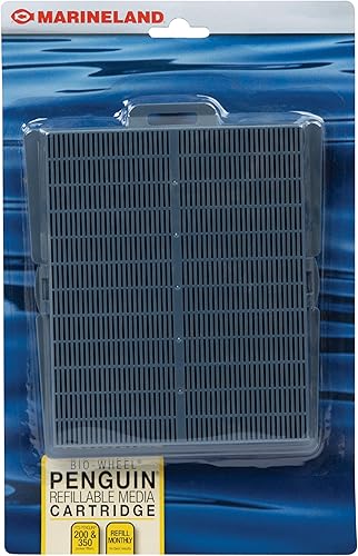 Marineland Penguin - Cartucho de medios recargable, se adapta a filtros de alimentación de 200 y 350, modelo PA10093, negro