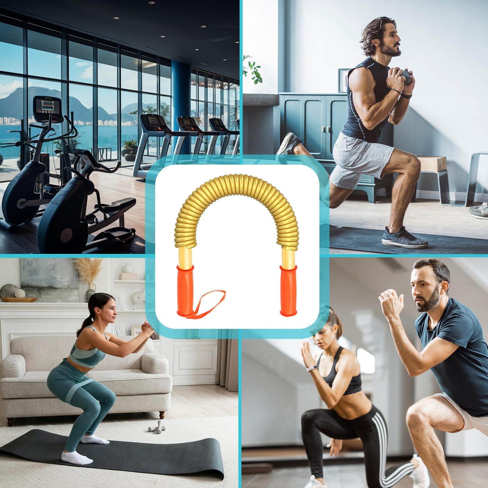 Pobres de primavera, entrenador de brazo de primavera | Constructor de bíceps de primavera más fuerte - Entrenamiento de fuerza de brazos, entrenamiento de la parte superior del cuerpo para