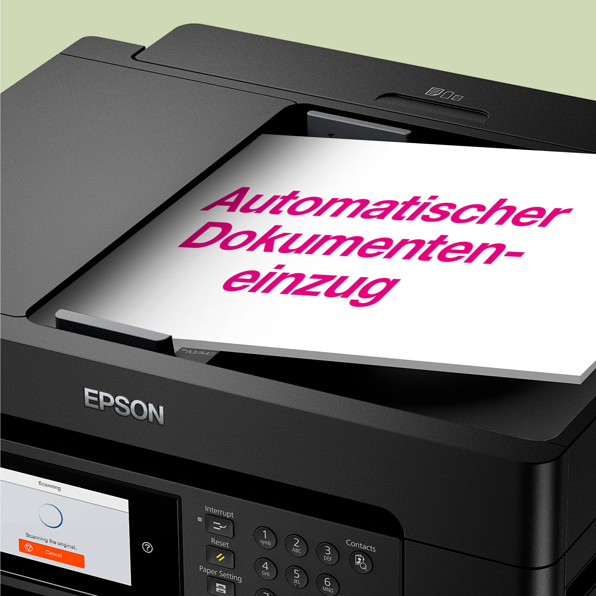 Epson Workforce WF-7840DTWF A3+ kabelloser Multifunktions-Tintenstrahldrucker inkl. 3 Monaten kostenloser Tinte mit ReadyPrint Flex-ABO* – Bild 3