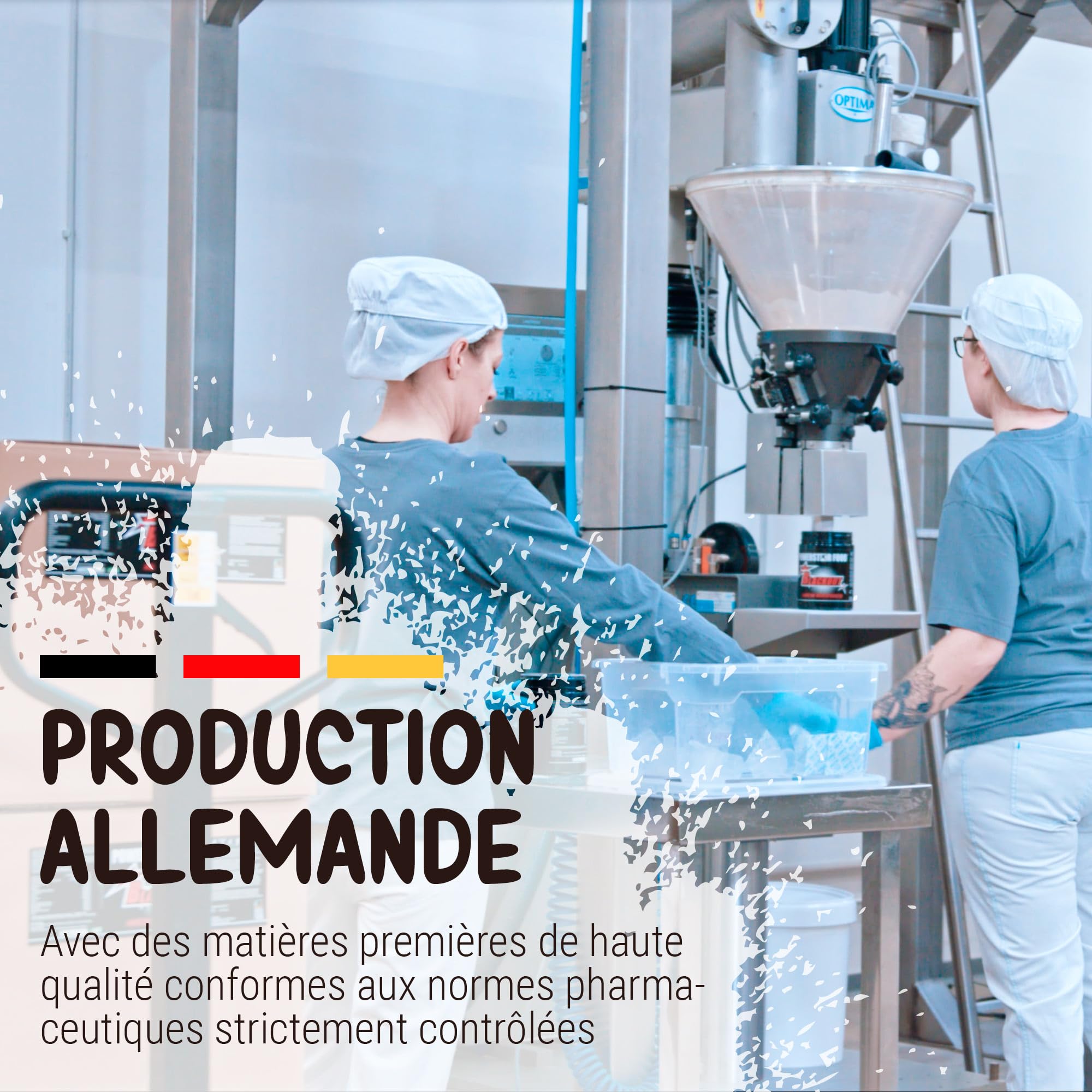 Powerstar PROTEINE VÉGÉTALE 500 g | Vegan protein powder sans soja | Poudre de protéines multicomposants enrichie de 10 superaliments | Fabrication en Allemagne | Musculaire | Vanille