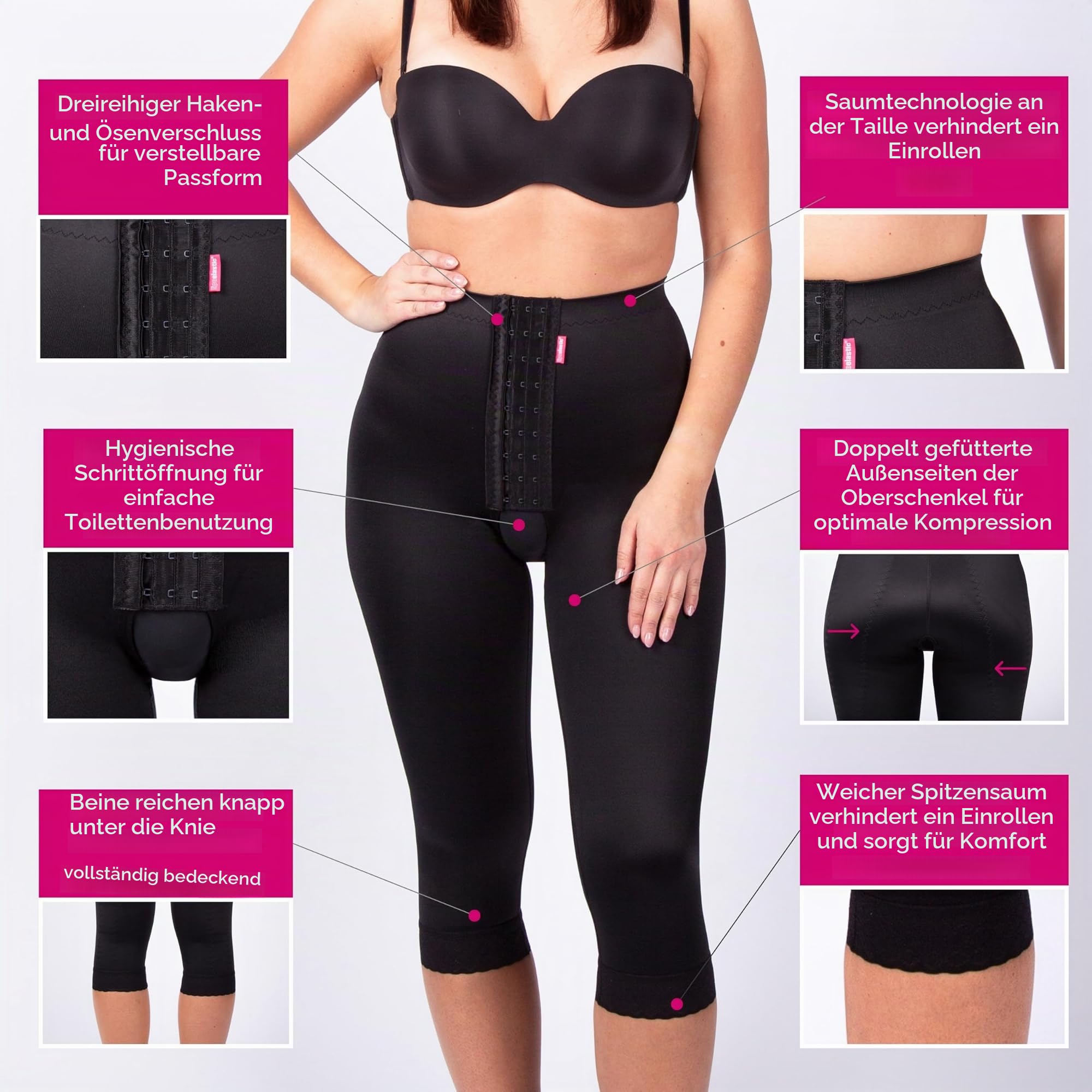 LIPOELASTIC TD Variant - Kompressionsleggings für die Zeit nach Operationen
