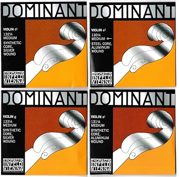Thomastik-Infeld Dominant Violin String Set 1/4 - Synthetic Core Medium Tension