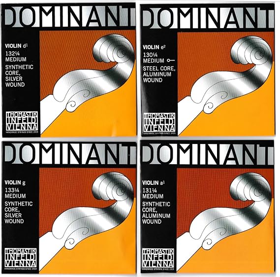 Thomastik-Infeld Dominant Violin String Set 1/4 - Synthetic Core Medium Tension