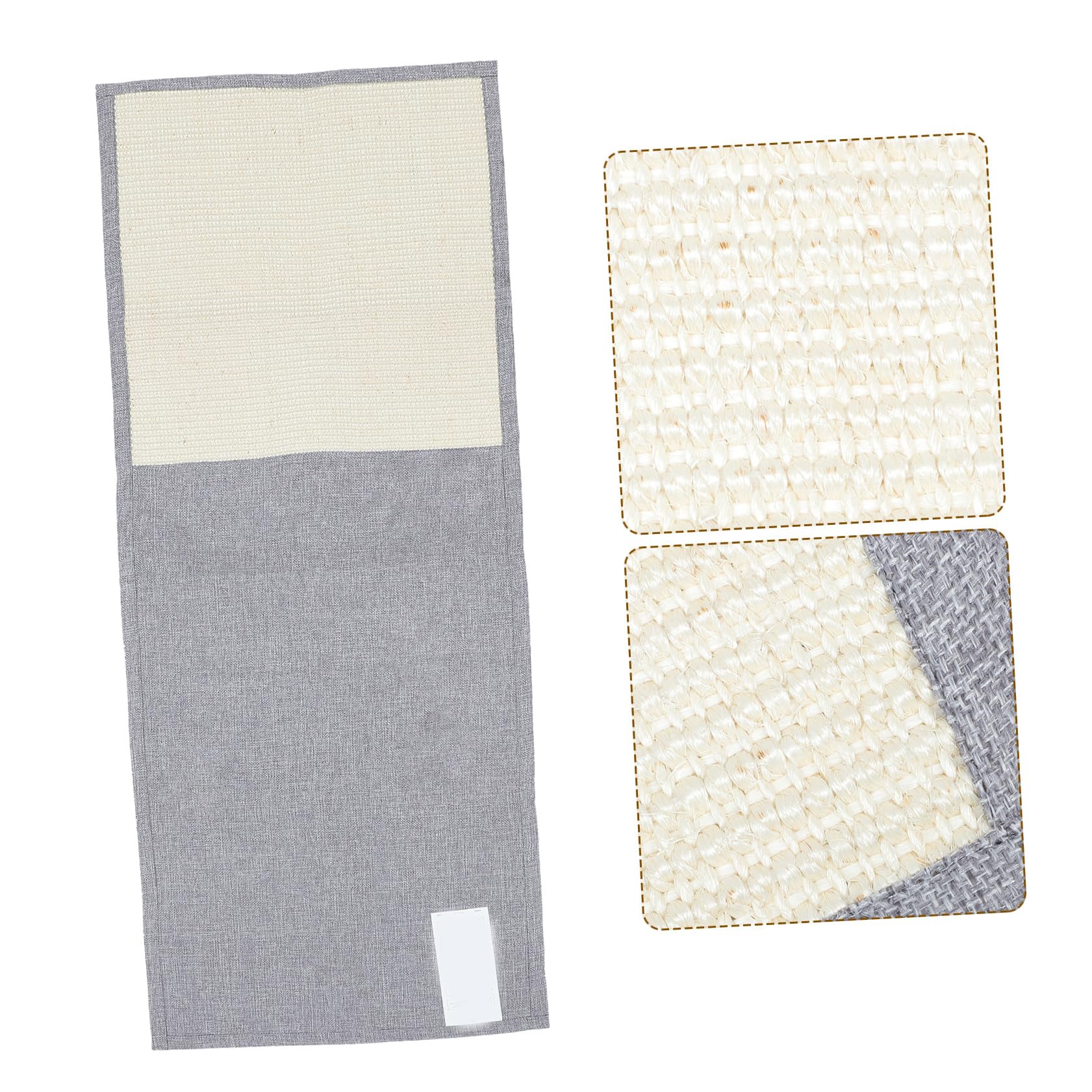 KOMBIUDA Funda para Reposabrazos de Sofá Garra de Sisal, Protector contra Arañazos para Gatos, Antiarañazos y Resistente para Oficina o Tienda