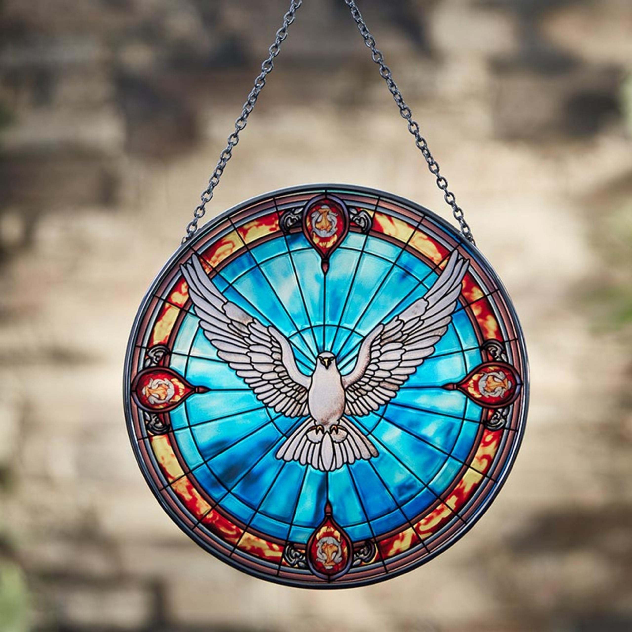Christian Brands Buntglas Heiliger Geist, 1 Stück