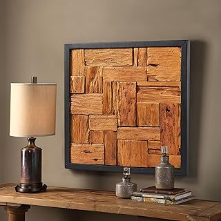 Greenage Reclaimed Teak Wood Wall Decor 17