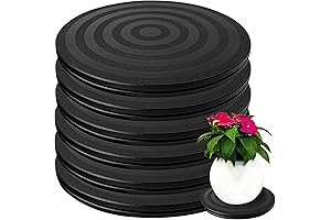 8 Inch Bonsai Tree Turntable, Rotating Garden Stand with Steel Ball Bearings