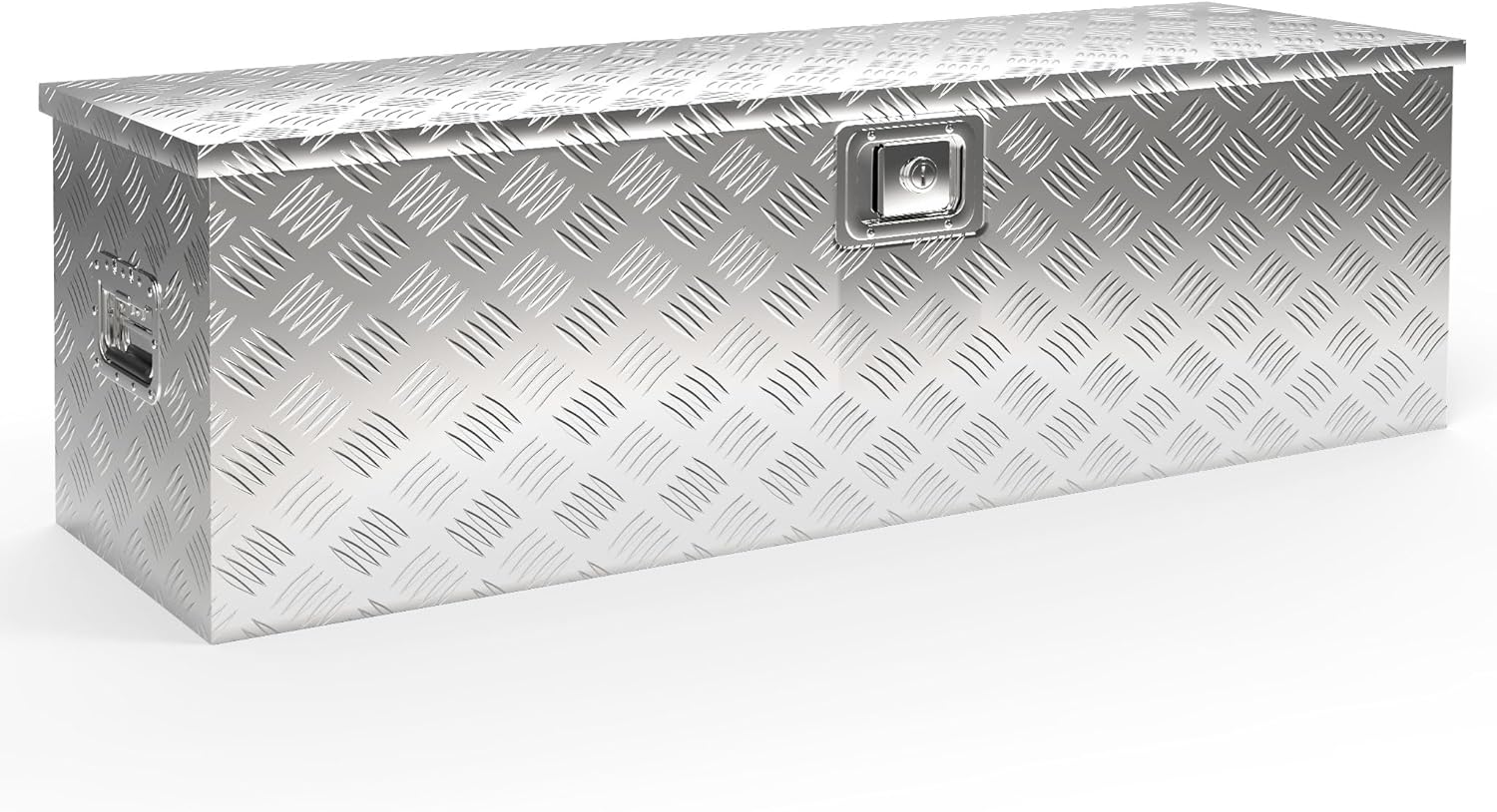 UKCOCO Kleine gereedschapskist: mini metalen gereedschapskist - met metalen vergrendelingsslot draagbaar metaal - voor het opbergen van kleine gereedschappen