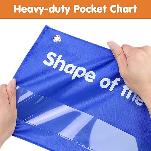 Miniatura 6 de Auchq All About Shapes - Póster de pared con 65 tarjetas, ideal para VPK, preescolar, preescolar, jardín de infantes, grado 1