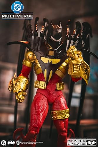 Miniatura 11 de McFarlane Toys - DC Multiverse Azrael Batman (Knightquest) Figura de acción de 7 pulgadas