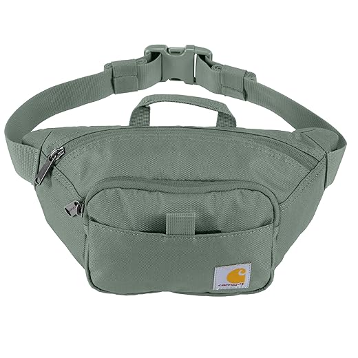 Carhartt Classic Adjustable Sling Bag, Durable, 600-Denier Water Resistant Hip Pack