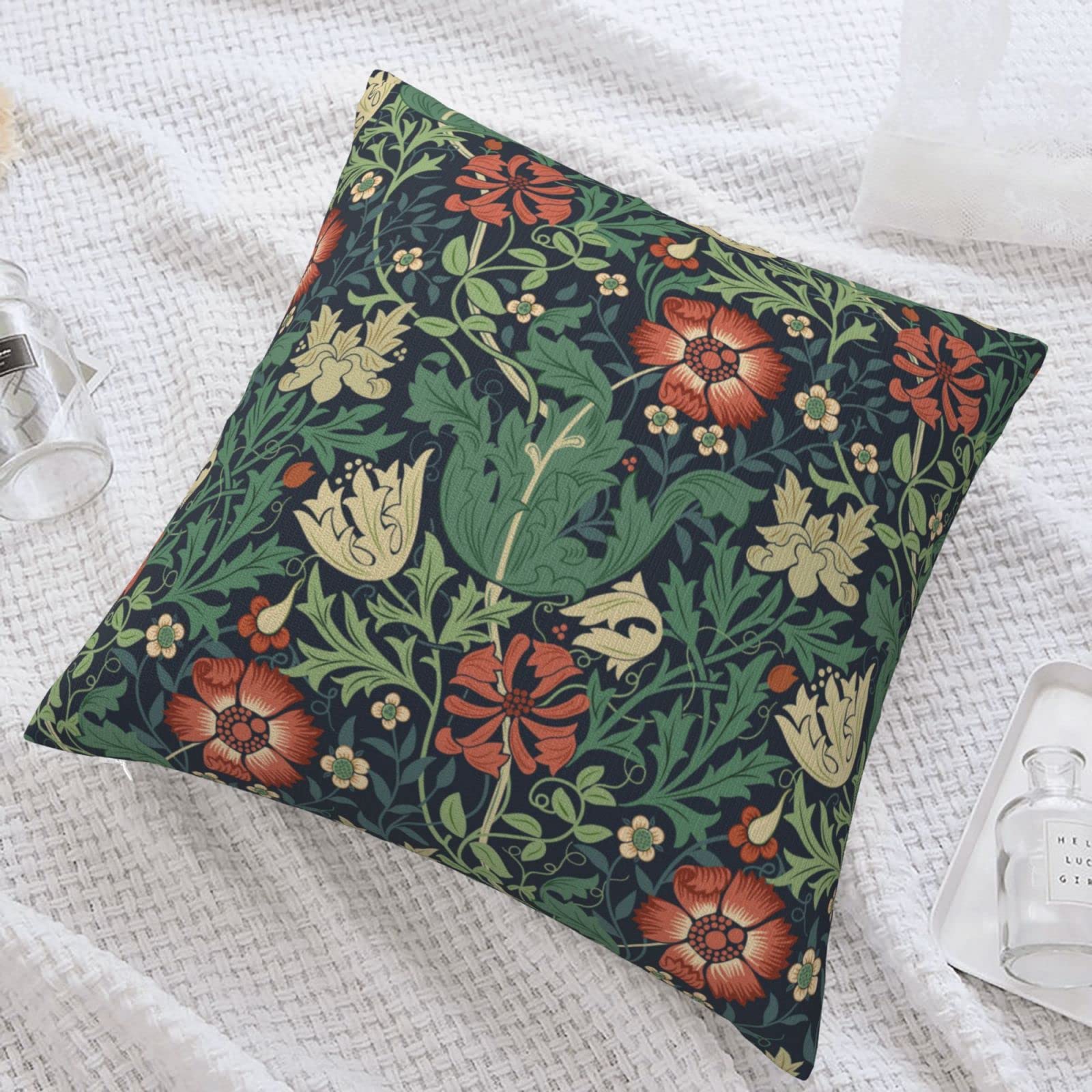 ウィリアムモリス クッションカバー COMPTON