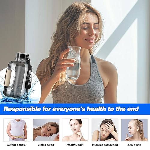 Miniatura 7 de Botella de agua de hidrógeno grande, generador de botellas de agua de hidrógeno, gran capacidad de 1.5L, electrólisis de 6 minutos, adecuada para